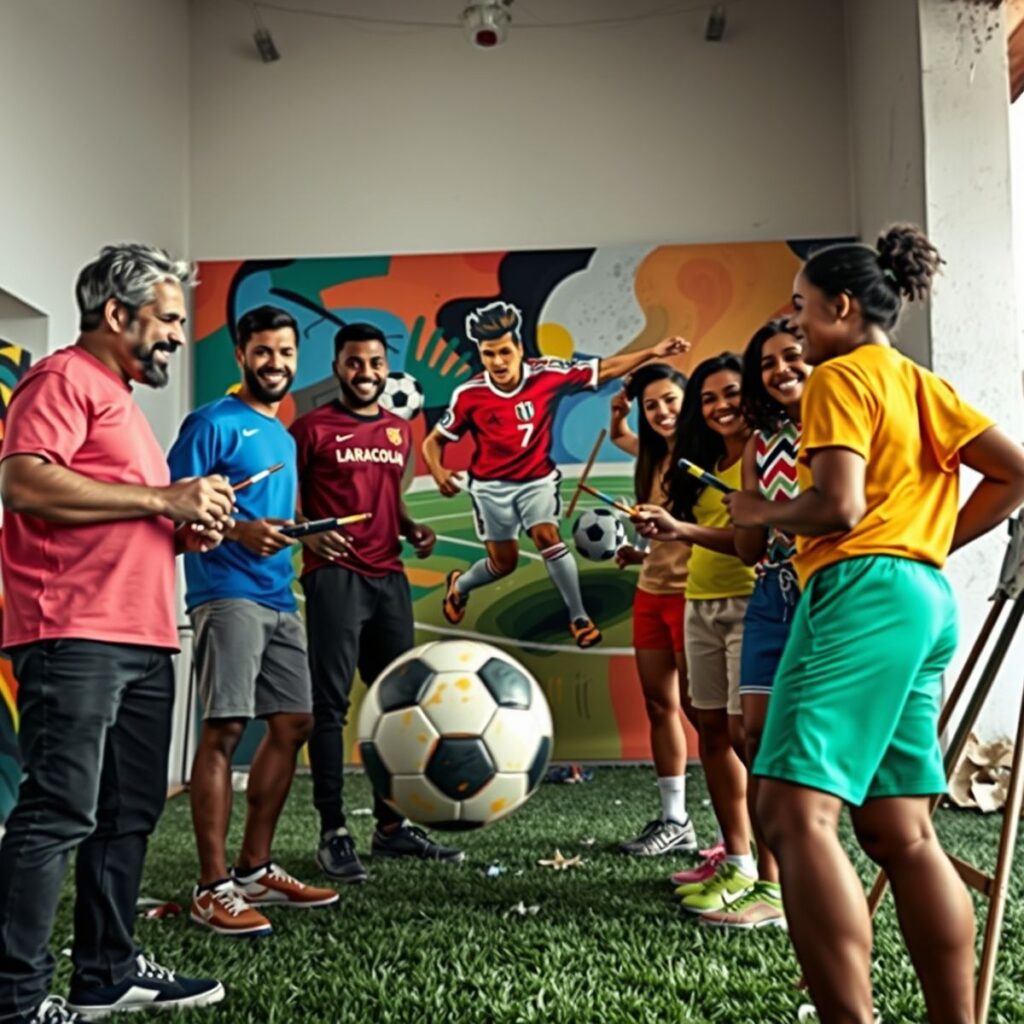 Futebol e Arte: A Expressão Cultural no Campo