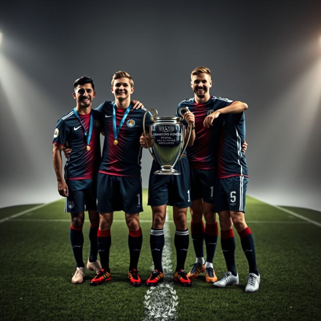 Jogadores que conquistaram a Champions League mais de uma vez