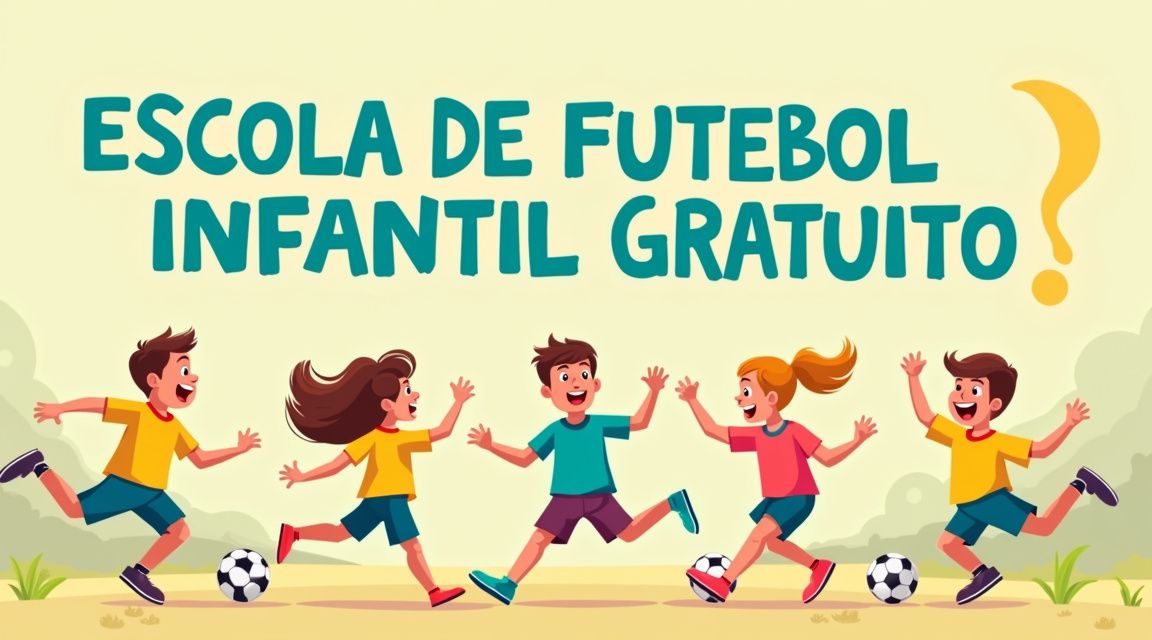 escola de futebol infantil gratuito - Principais benefícios de escola de futebol infantil gratuito ilustrados