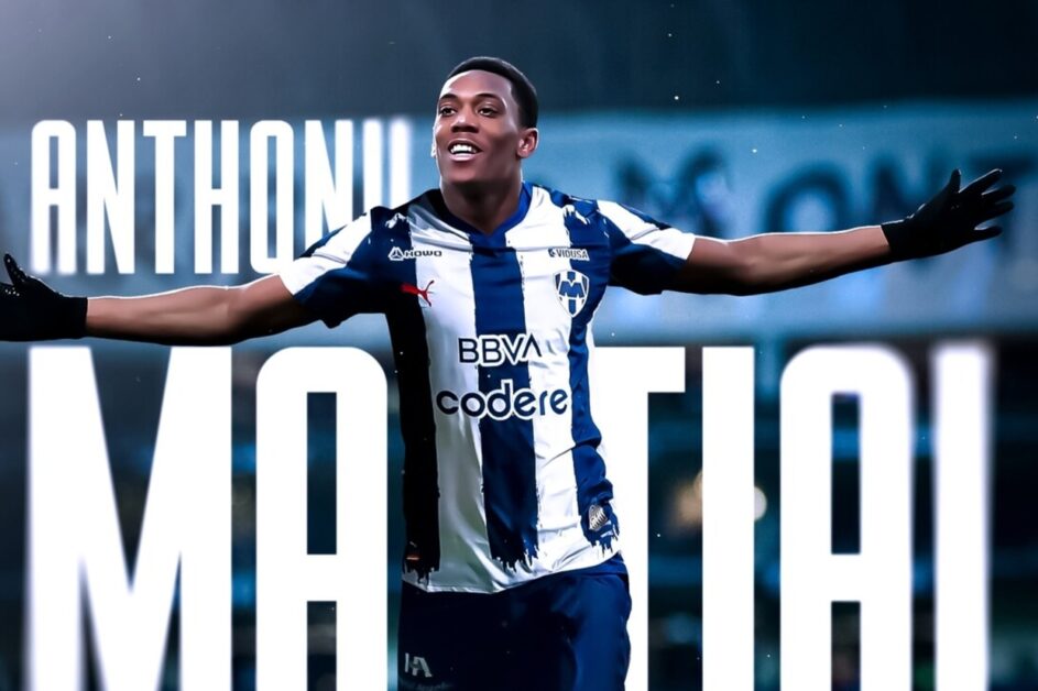 Ex-United, Anthony Martial é anunciado no Monterrey